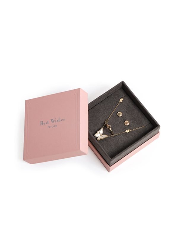 Pink Custom Jewelry Set Box - Image 4