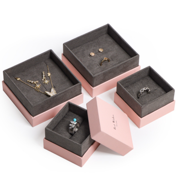 Pink Custom Jewelry Set Box - Image 2