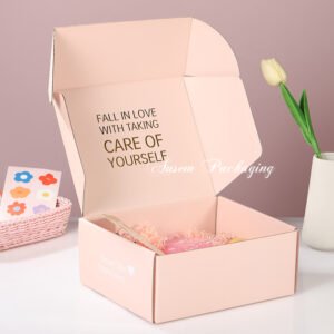 Customized Pink Gift Box