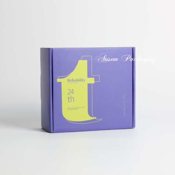 Bespoke Purple Mailer Box - Image 3