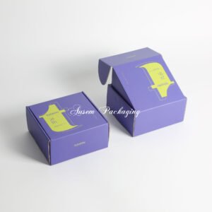 Bespoke Purple Mailer Box