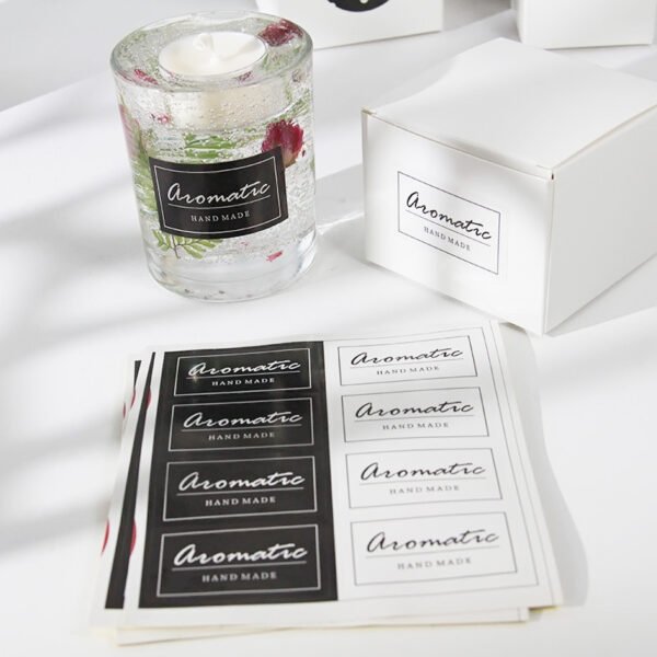 Customized Rectanglular Lable Sticker - Image 4