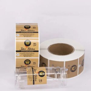 Customized Rectanglular Lable Sticker