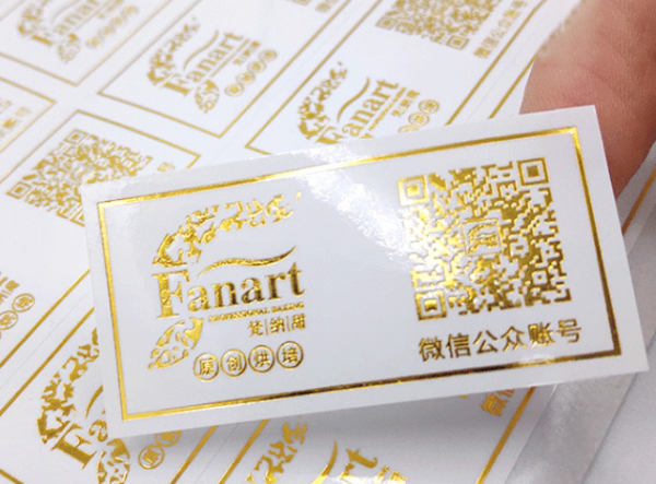 Customized Rectanglular Lable Sticker - Image 2