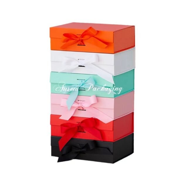 Magnetic Ribbon Box Foldable Gift Box - Image 5